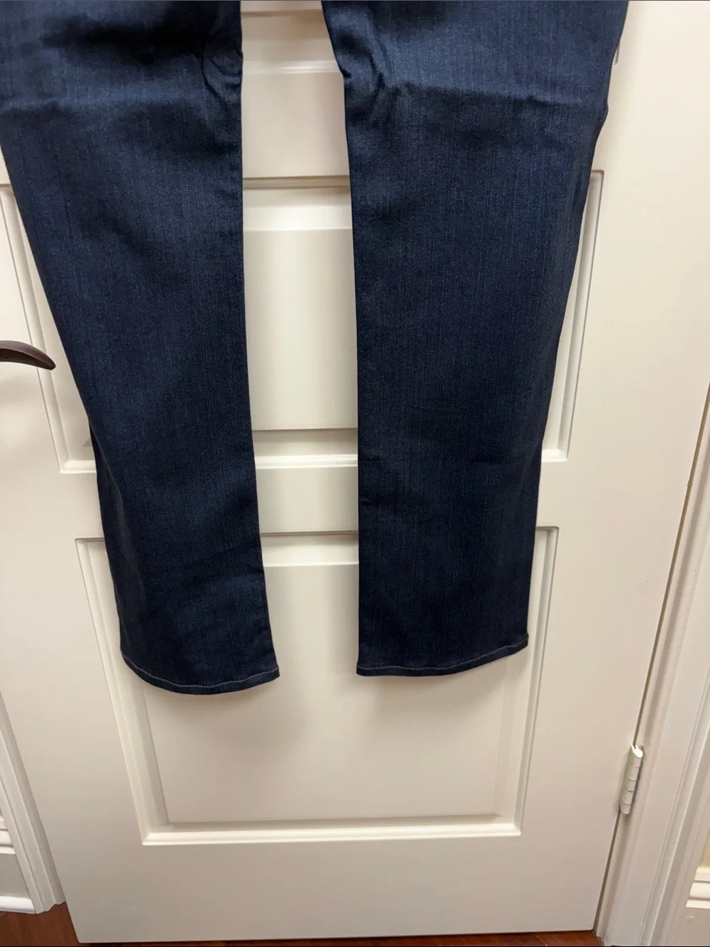 PAIGE Men’s Straight Jeans in Dark Blue Indigo
